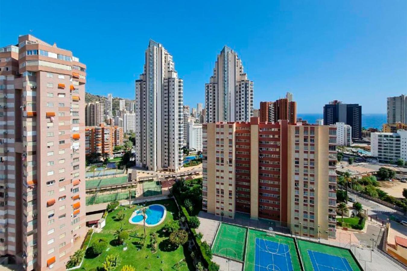 Apartamento Completo Torresol IV 베니돔 외부 사진